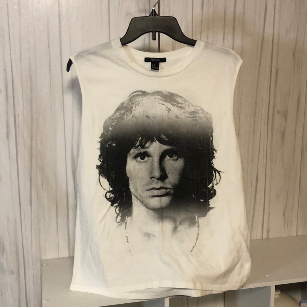 Woman’s size M Jim Morrison cut of tank top